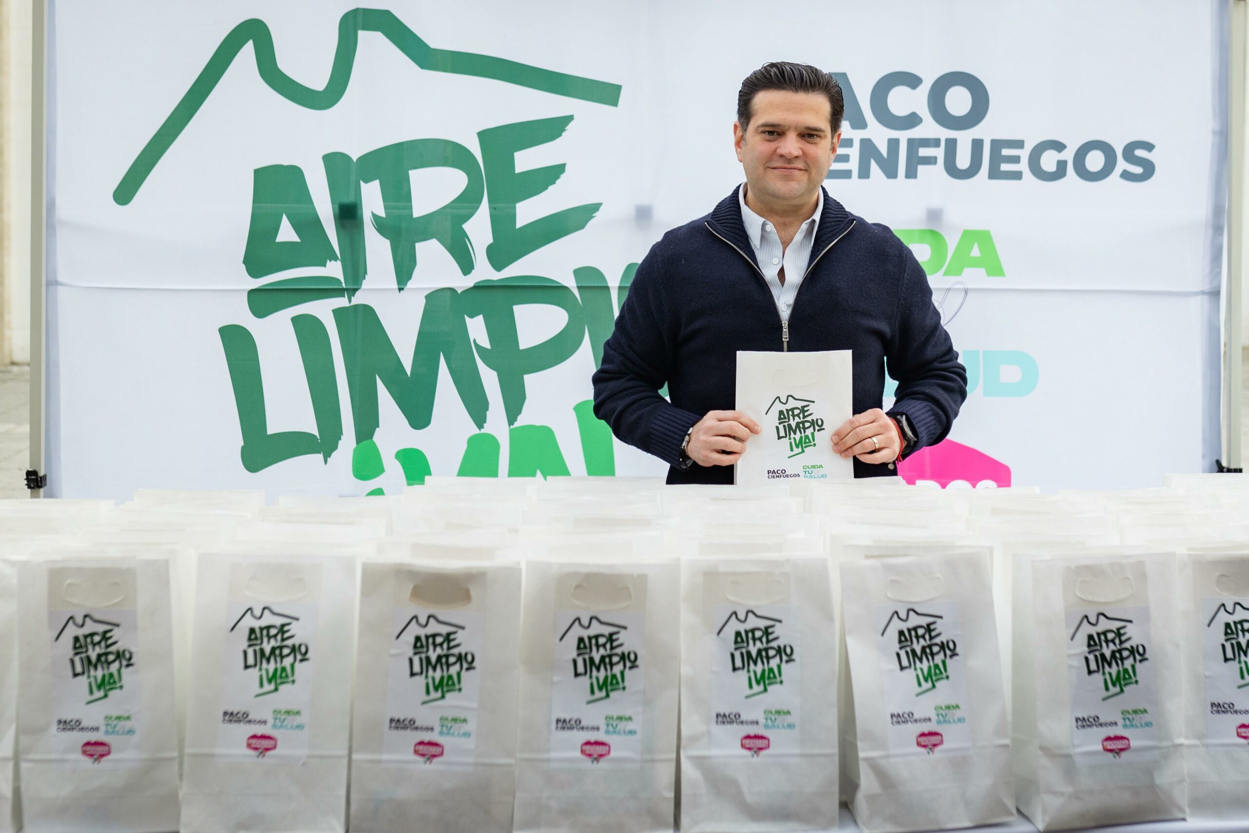 Paco Cienfuegos activa el programa AIRE LIMPIO YA!, ante la mala calidad del aire en Nuevo León