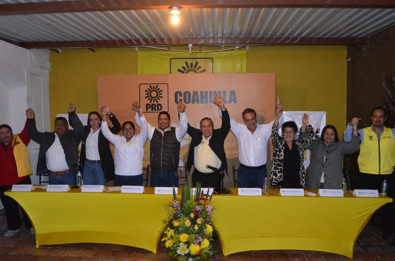 El PRD en Coahuila se declara listo para participar en la alianza