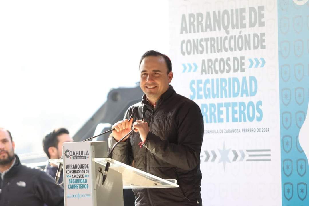 Arranca Manolo Jiménez construcción de arcos de seguridad para fortalecer blindaje de Coahuila