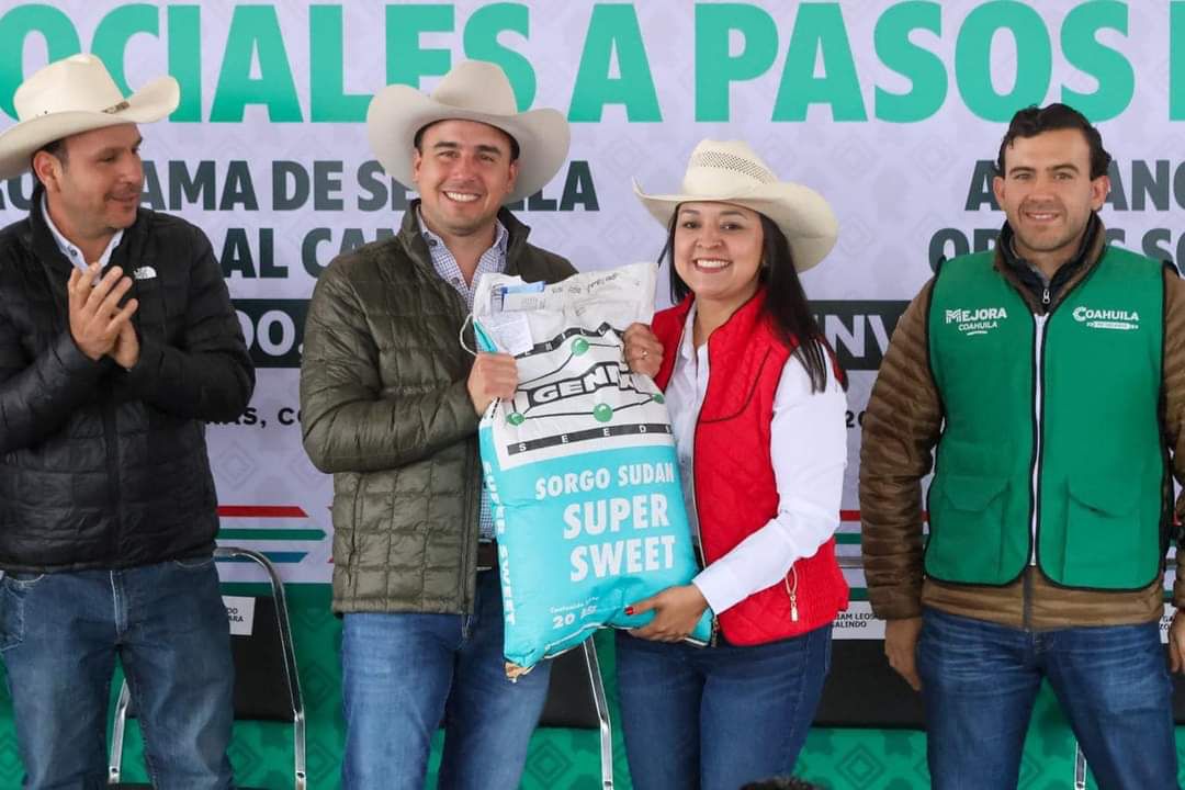 Arranca Manolo Jiménez programa estatal de apoyo a productores del campo