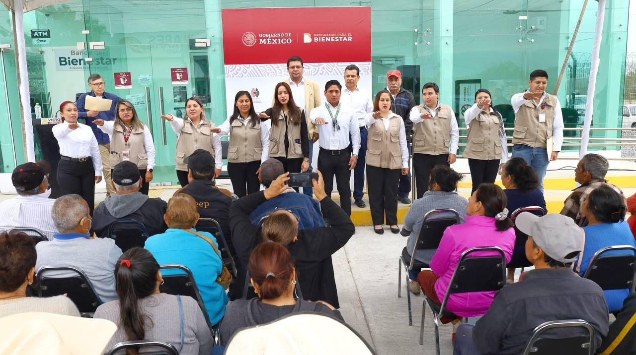 Inauguran Lalo Gattás y autoridades federales otro Banco de Bienestar