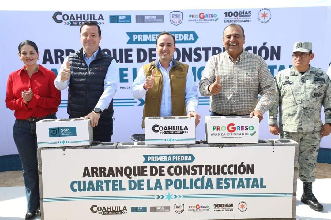 Lleva Manolo Jiménez obras sociales y de seguridad a la Carbonífera