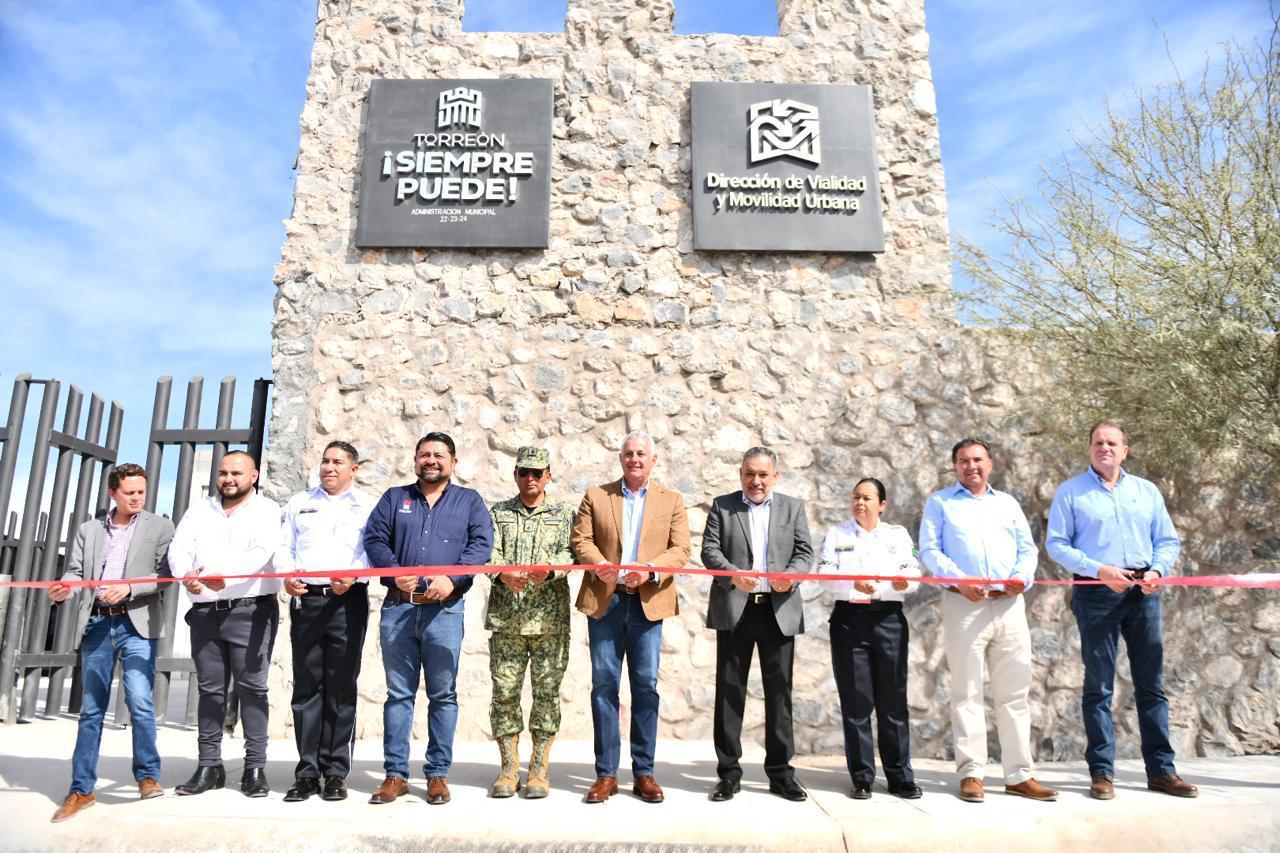 Román Alberto Cepeda González entrega nuevo edificio de la Dirección de Tránsito y Vialidad de Torreón