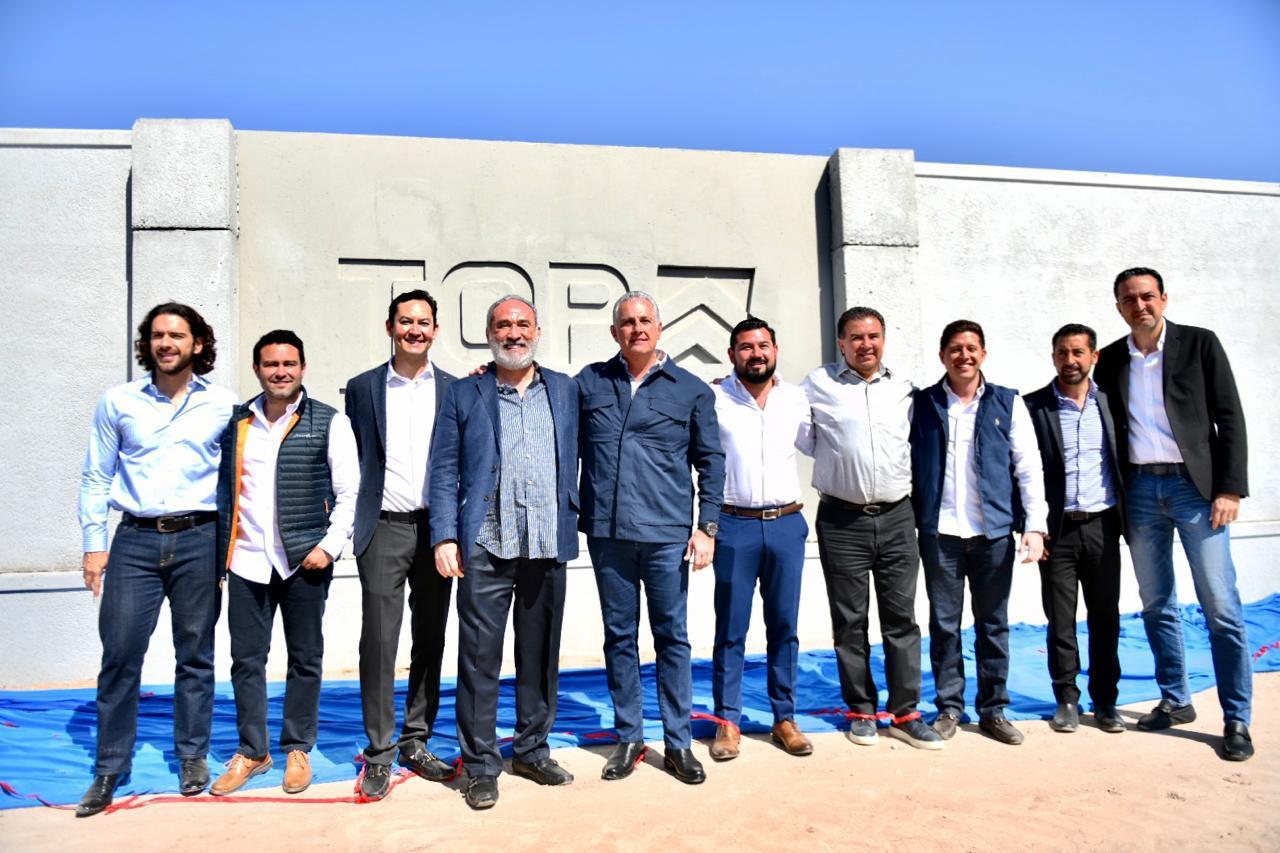Colocan primera piedra de Top Park Laguna en Torreón