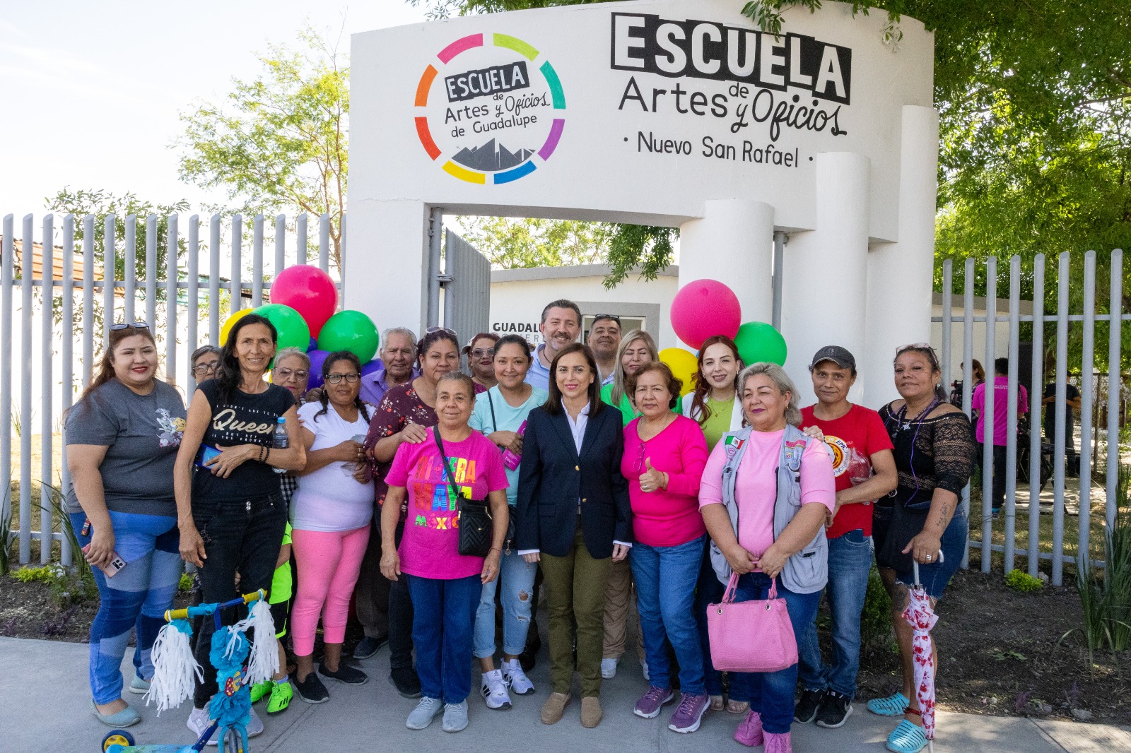Abren tercer escuela de artes y oficios en Guadalupe