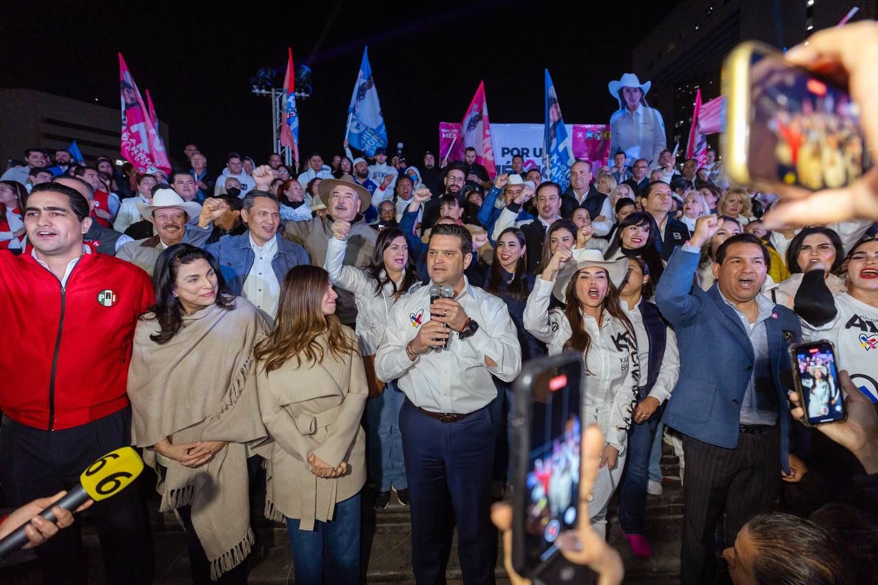 Candidatos Federales de la Coalición Fuerza y Corazón por México arrancan campaña en el primer minuto del 1 de marzo