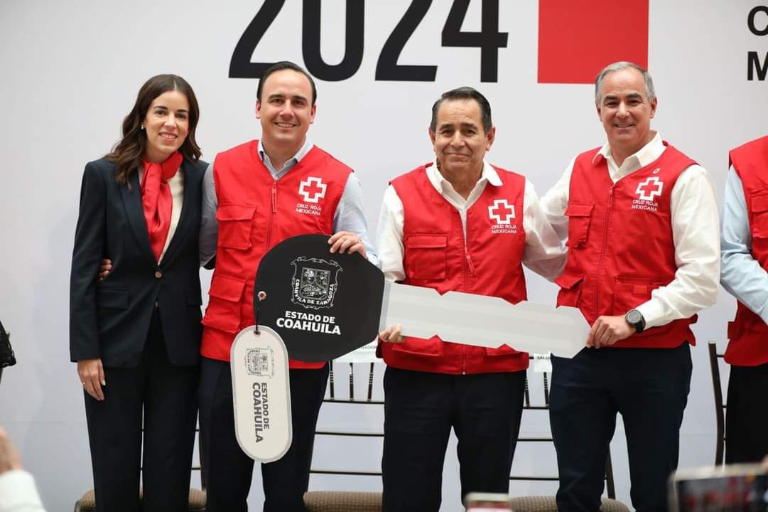 Arranca Coahuila la colecta anual de la Cruz Roja 2024