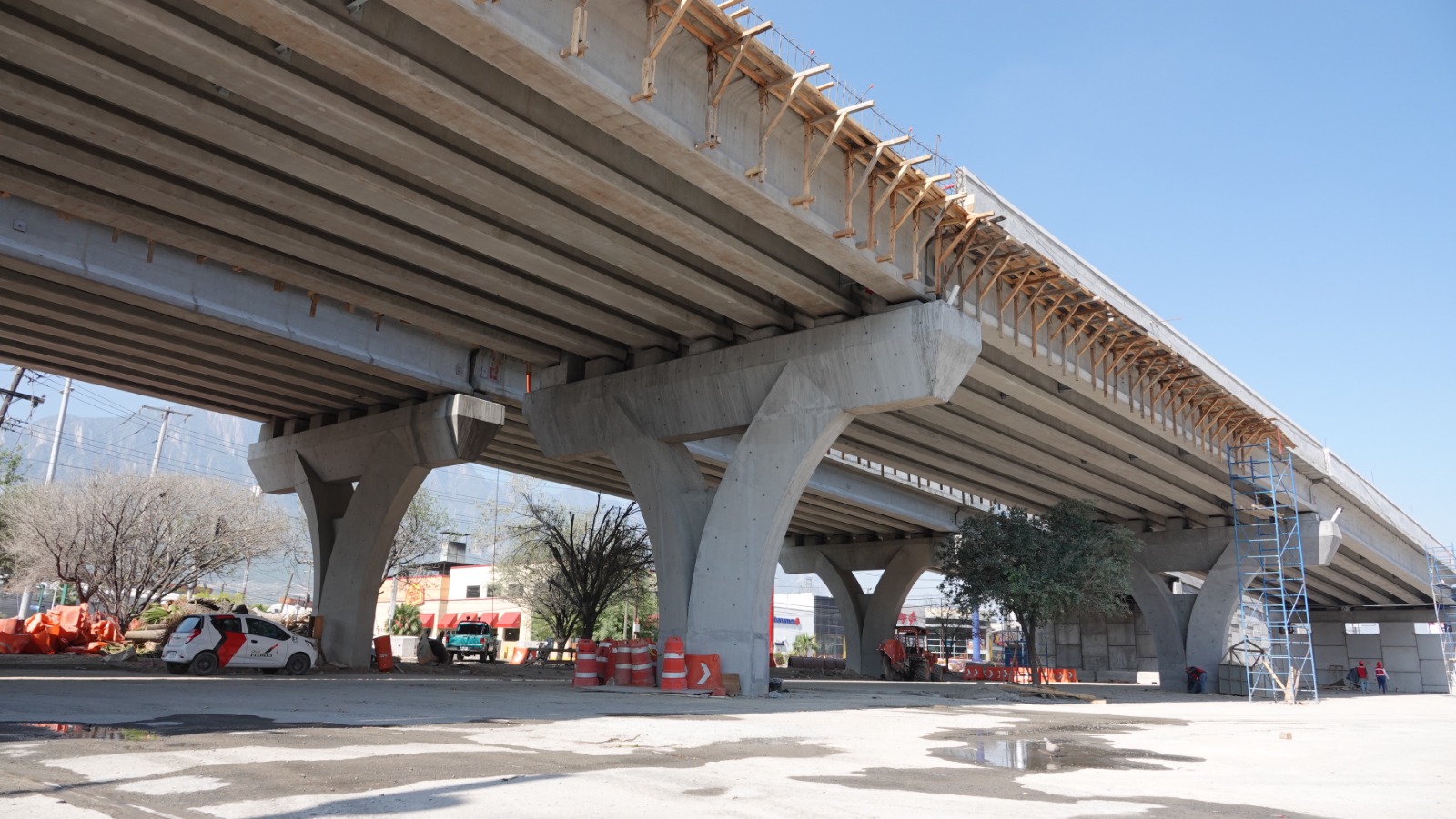 Registra 65% de avance mega puente Diaz Ordaz-Ordoñez