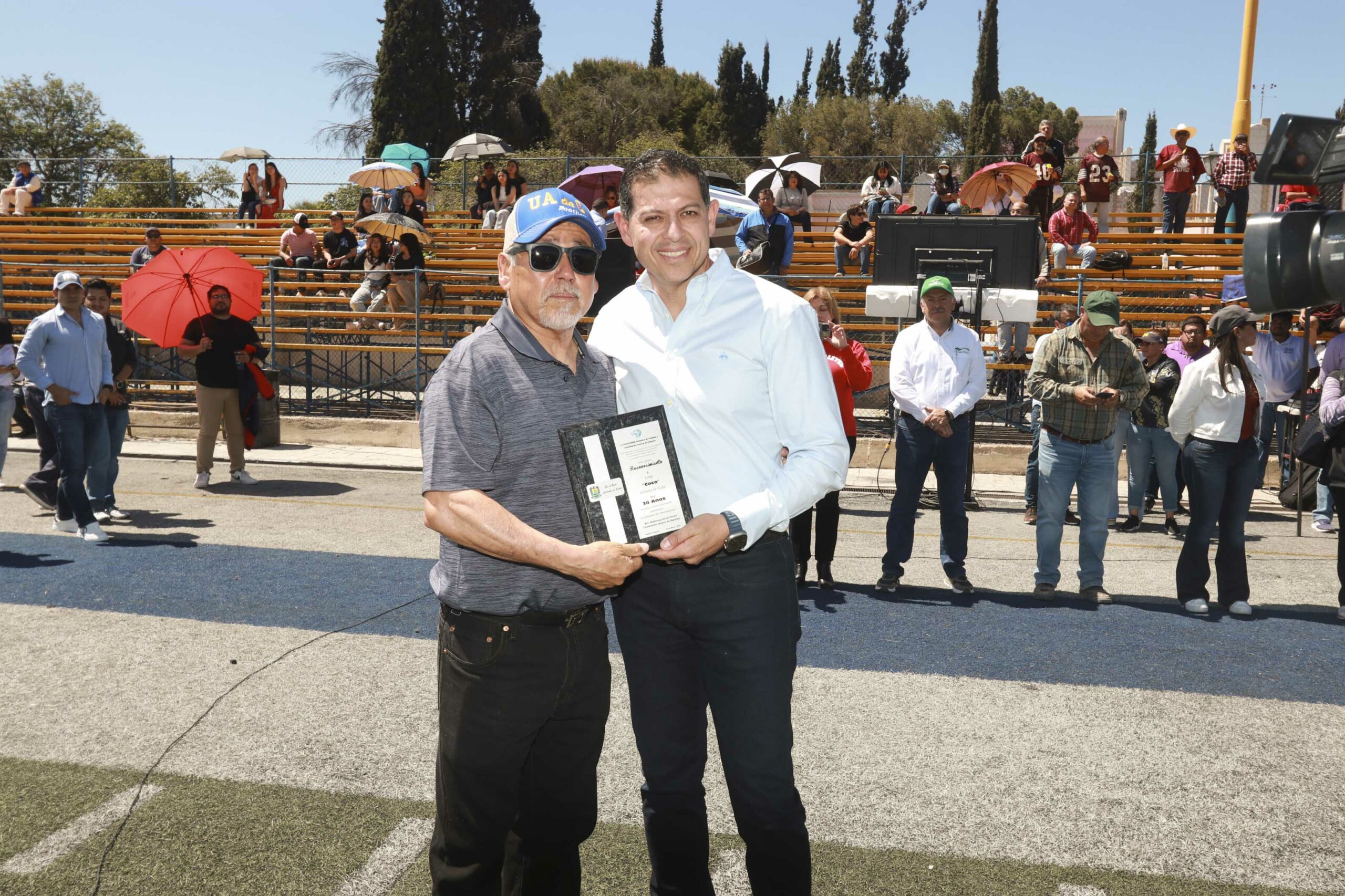 Inauguran en la UAdeC la Liga Universitaria de Futbol Americano “Jorge Coco Zubieta”