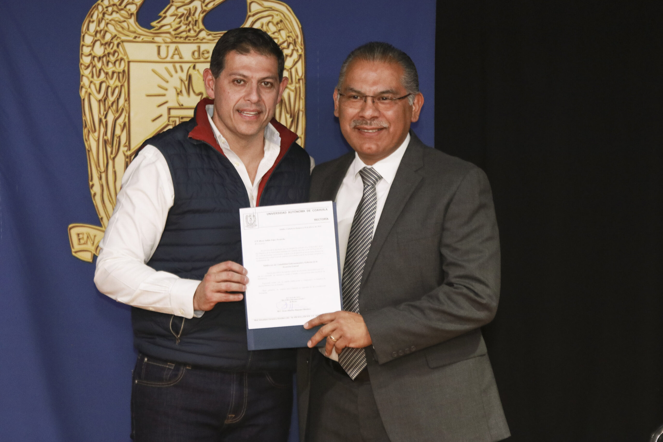 Entrega Octavio Pimentel Nombramientos a Subcoordinadores de Diversas Dependencias de la UAdeC