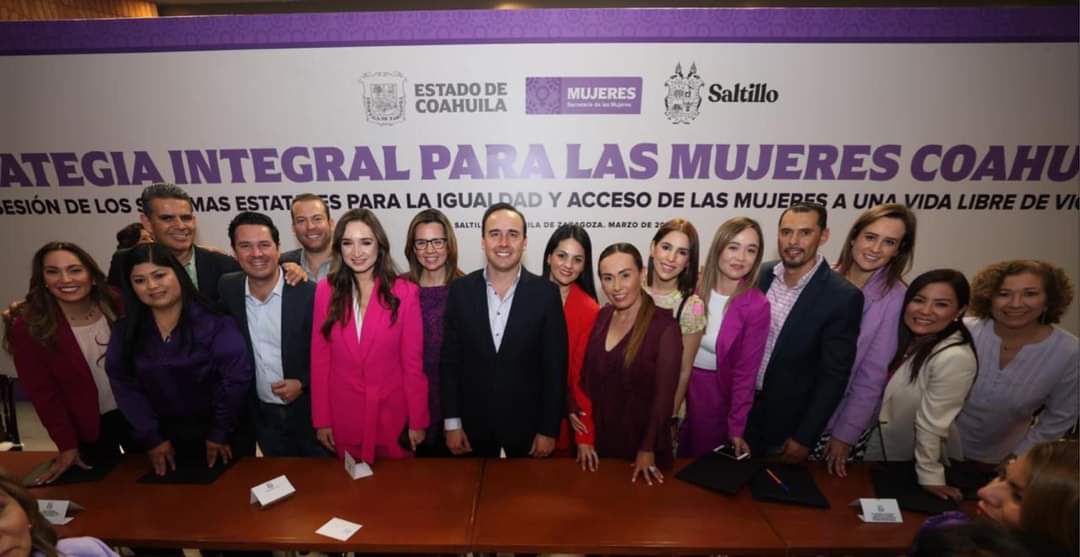 Presentan gran estrategia integral a favor de las mujeres coahuilenses