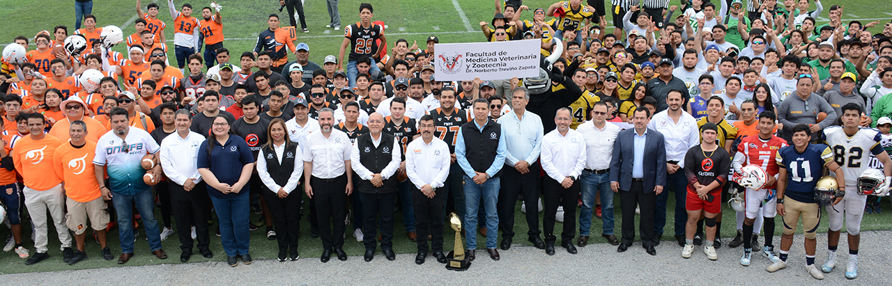 Inaugura Dámaso Anaya torneo de futbol americano de la UAT categoría intermedia