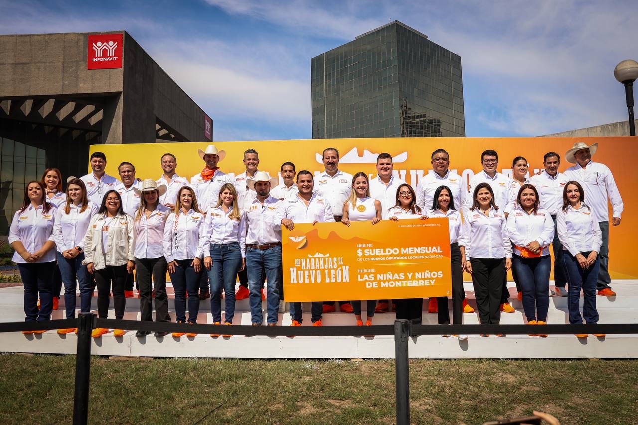 Donarían Mariana Rodríguez y Diputados de MC su sueldo por las niñas y niños de Nuevo León