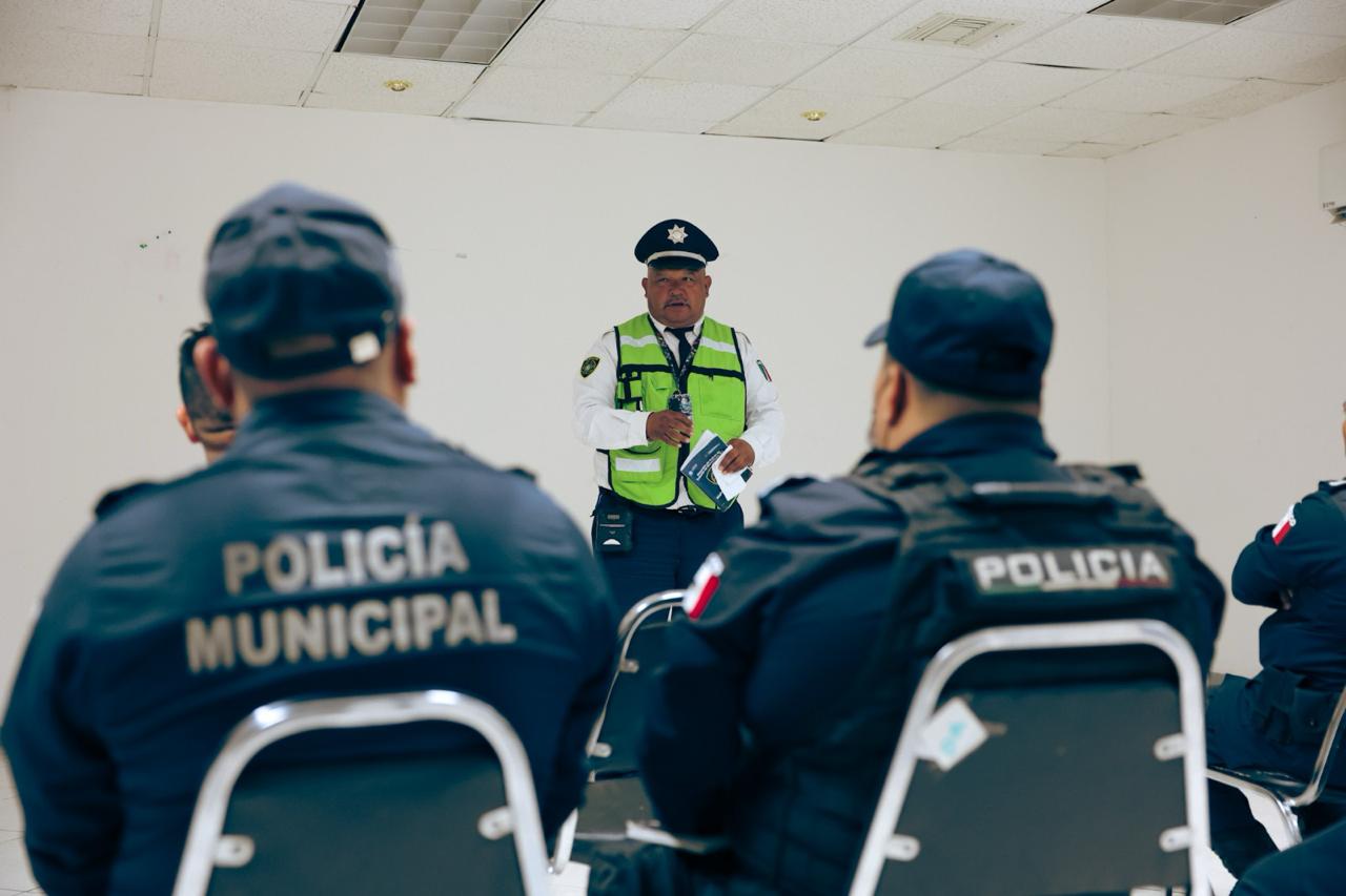 Capacitan a policías de Guadalupe en manejo defensivo