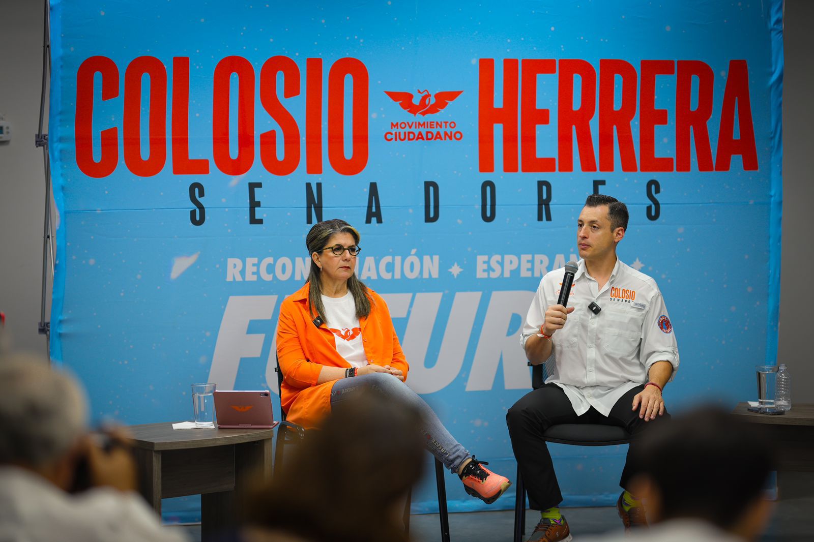 Prometen Colosio y Herrera un Nuevo León seguro y en paz