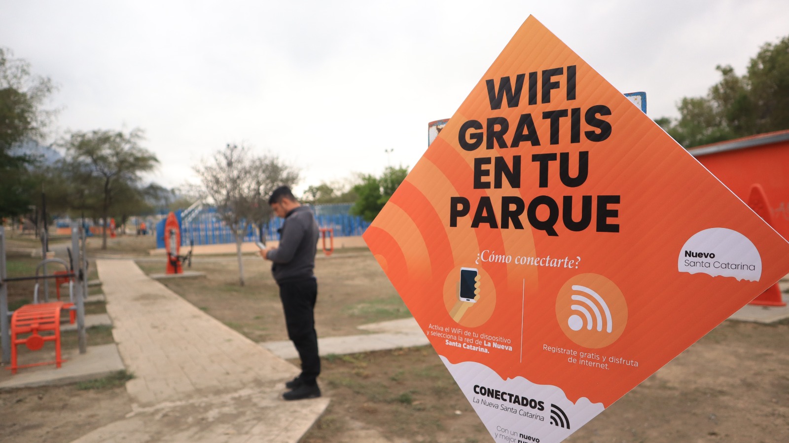 Se conectan más de 30 mil a WIFI a gratis en plazas públicas de Santa Catarina
