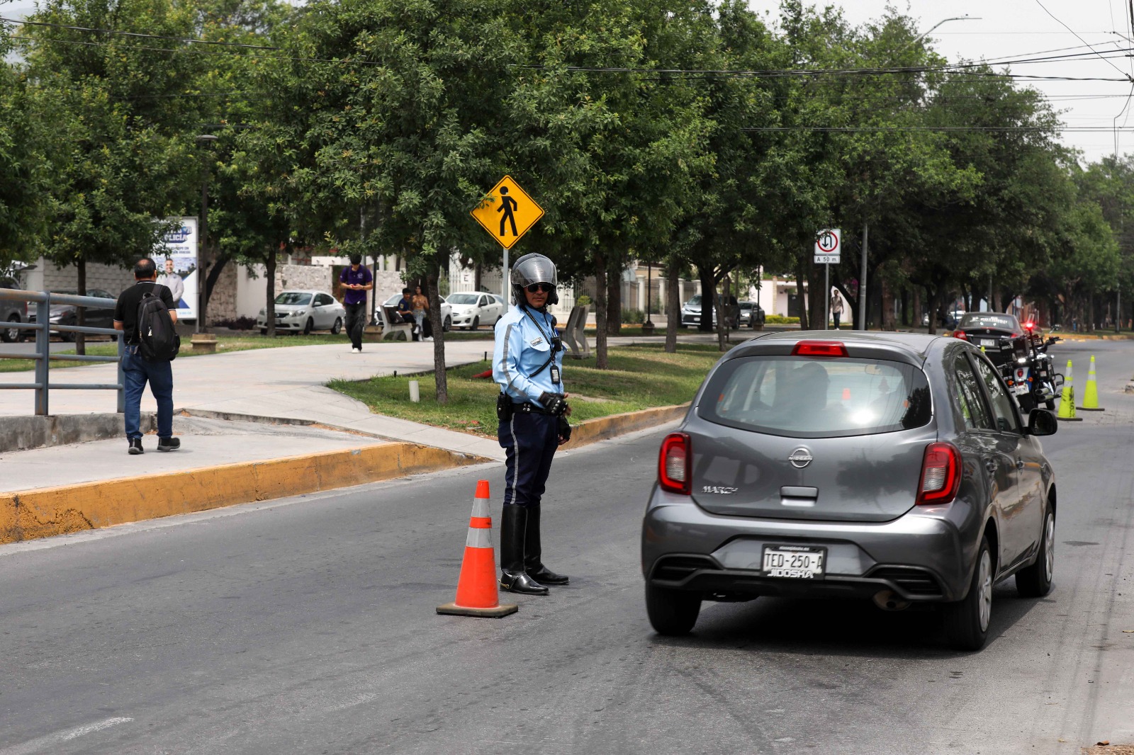 Realizan operativo vial por regreso a clases