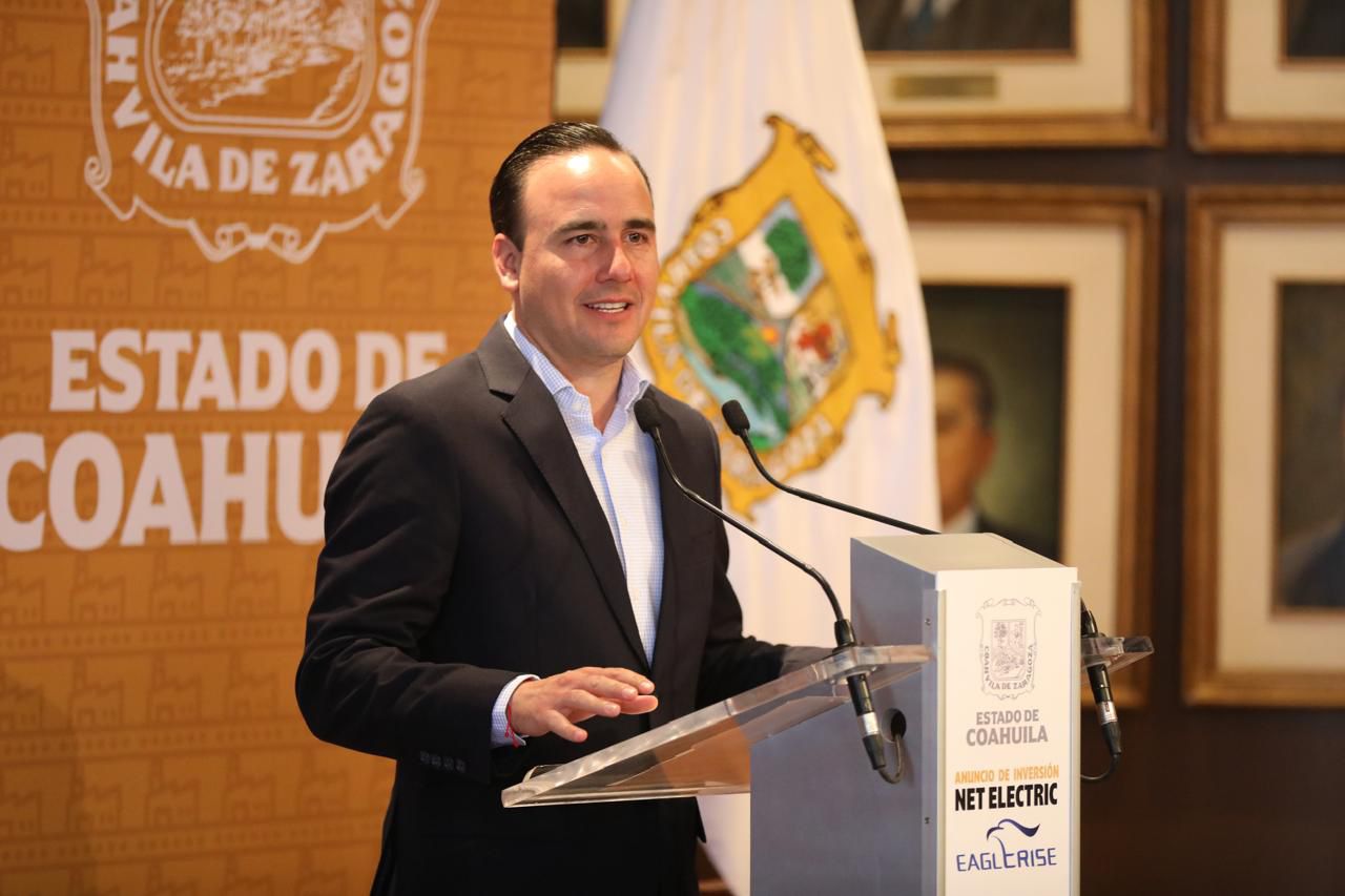 Siguen llegando inversiones a Coahuila: Manolo Jiménez
