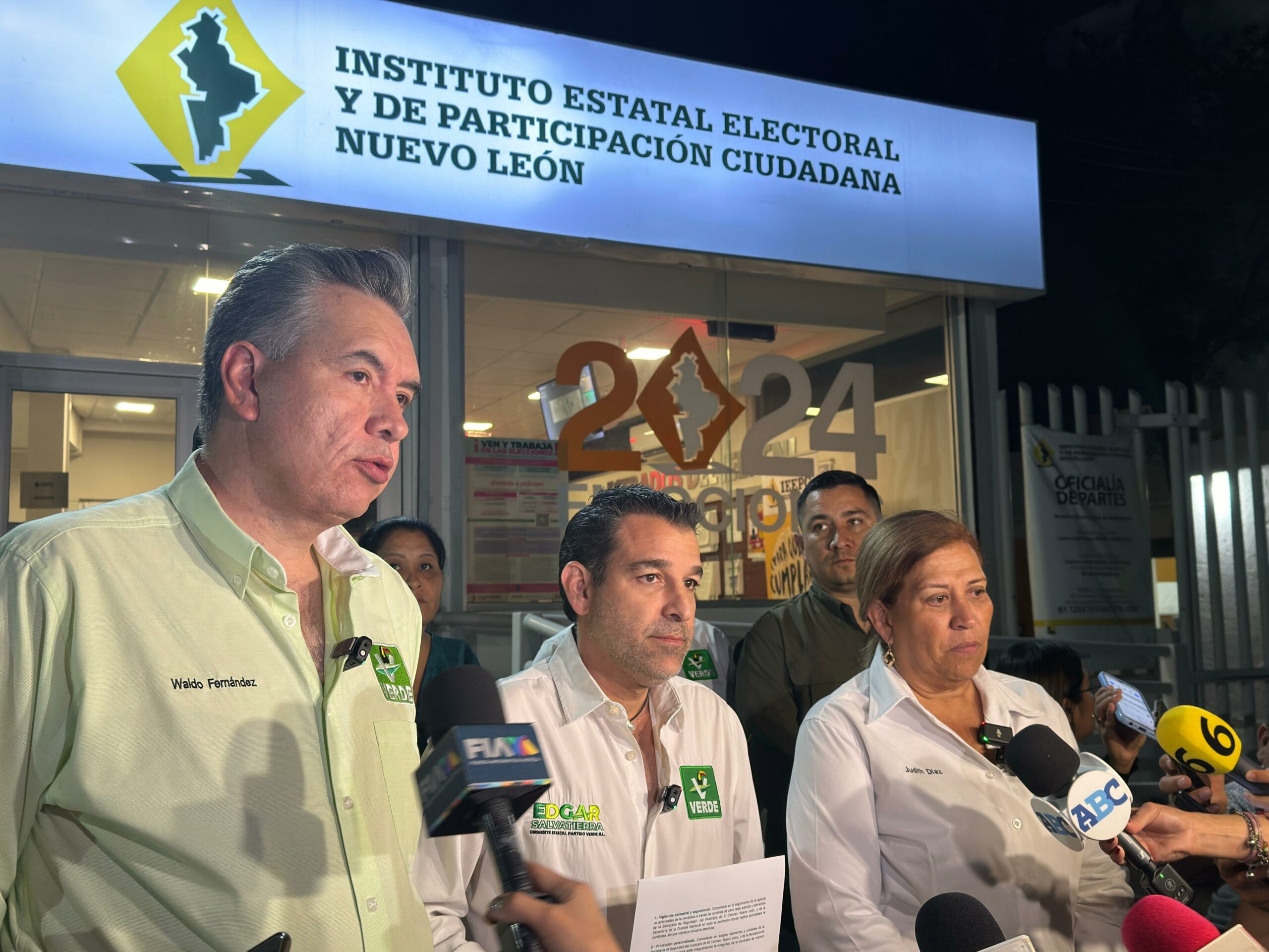 Waldo Fernández y Judith Díaz se solidarizan con la candidata Graciela Villarreal, piden garantizar su protección