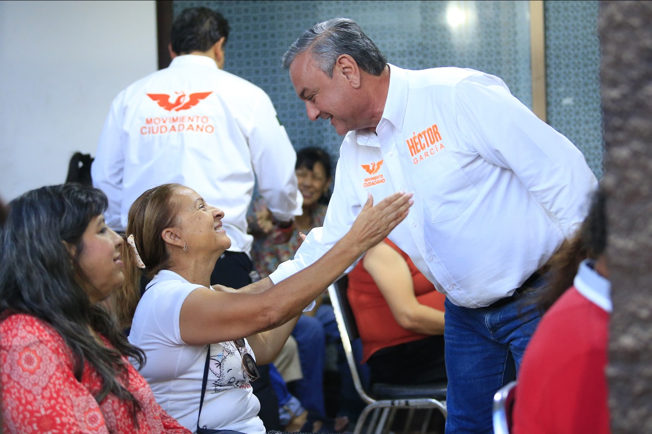 Va Héctor García por espacios públicos dignospara familias de Guadalupe