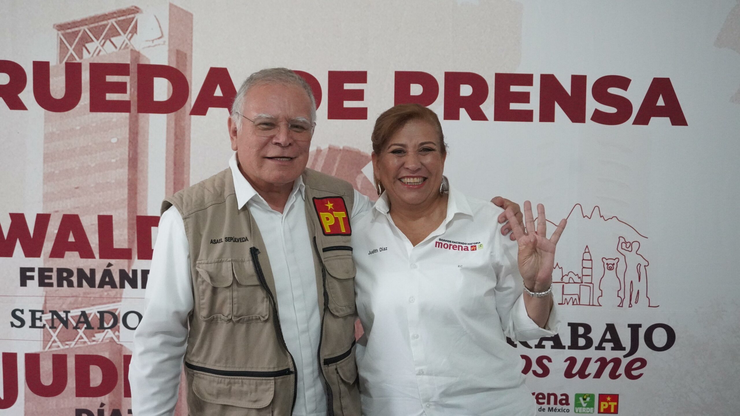 Van Judith Díaz y Waldo Fernández por una educación verdaderamente gratuita