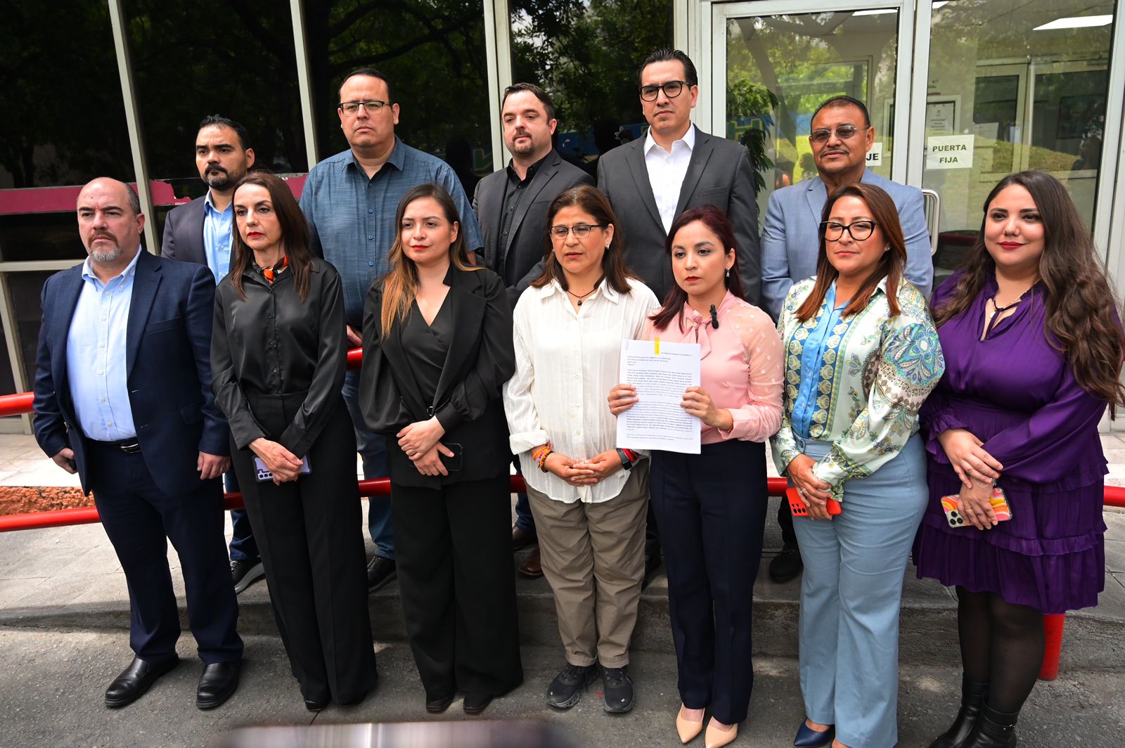Denuncian Diputados Locales de MC a Adrián de la Garza por presunto desvío de recursos públicos