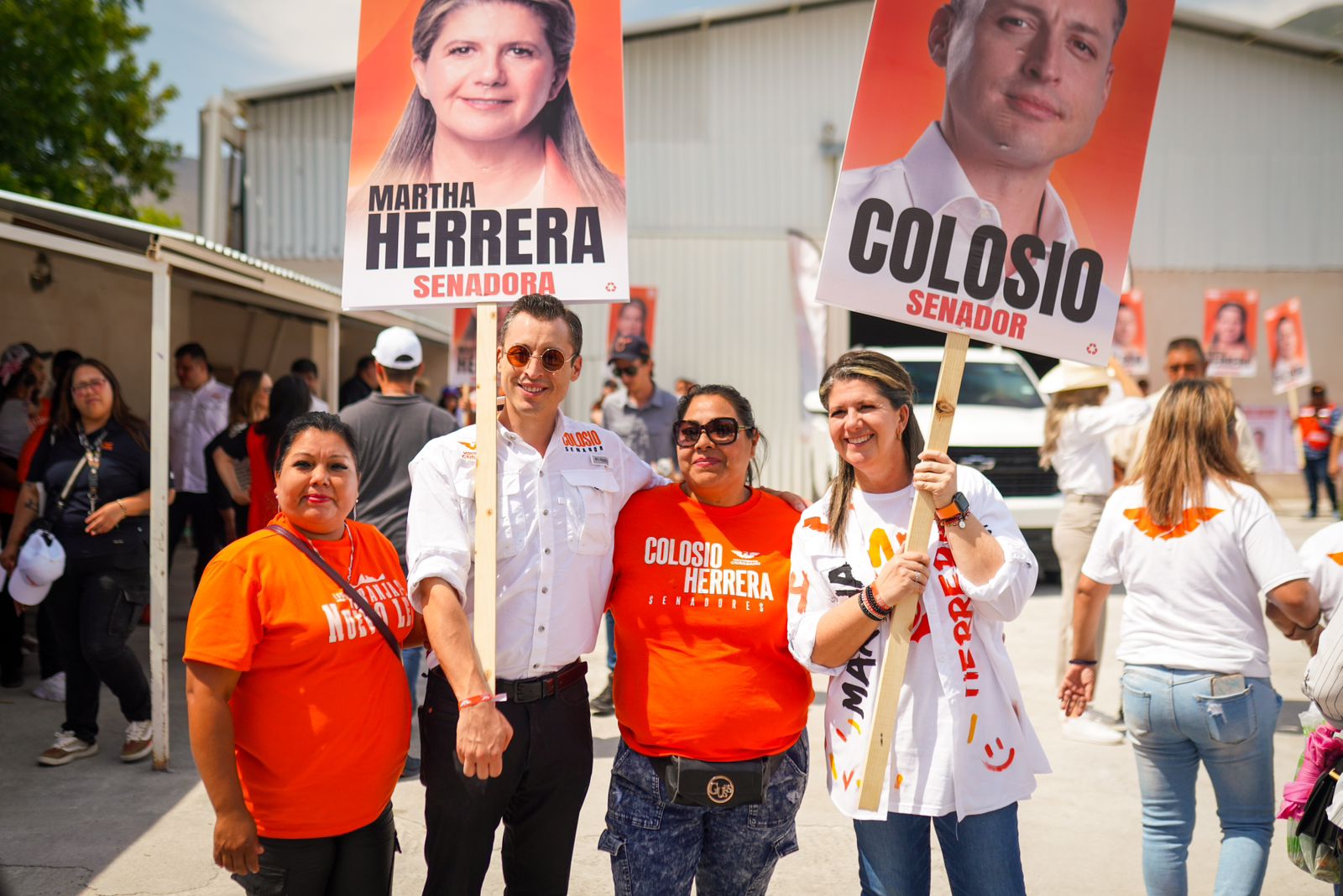 Prometen Colosio y Herrera recuperar zona rural con educación, salud y tecnología para el campo