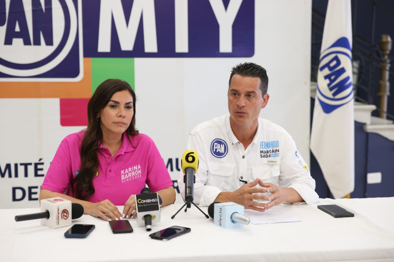 Se comprometen Karina Barrón y Fernando Margáin a impulsar salud mental en Nuevo León