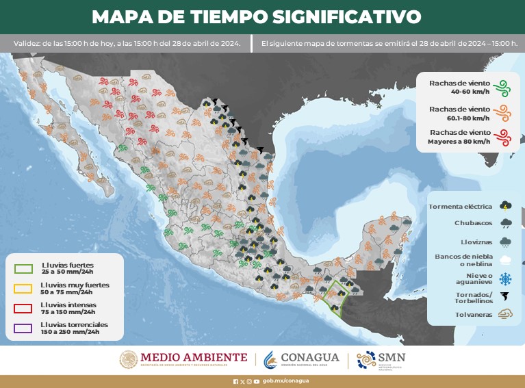 Protección Civil Sabinas informa sobre frente frío #48