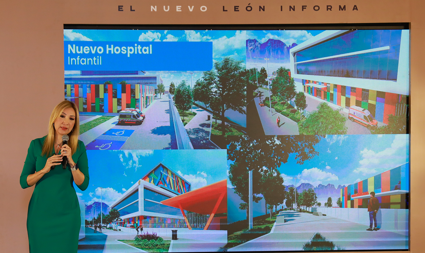 Presenta Salud Nuevo León proyecto integral de Hospital Infantil y conservación de Parque Libertad
