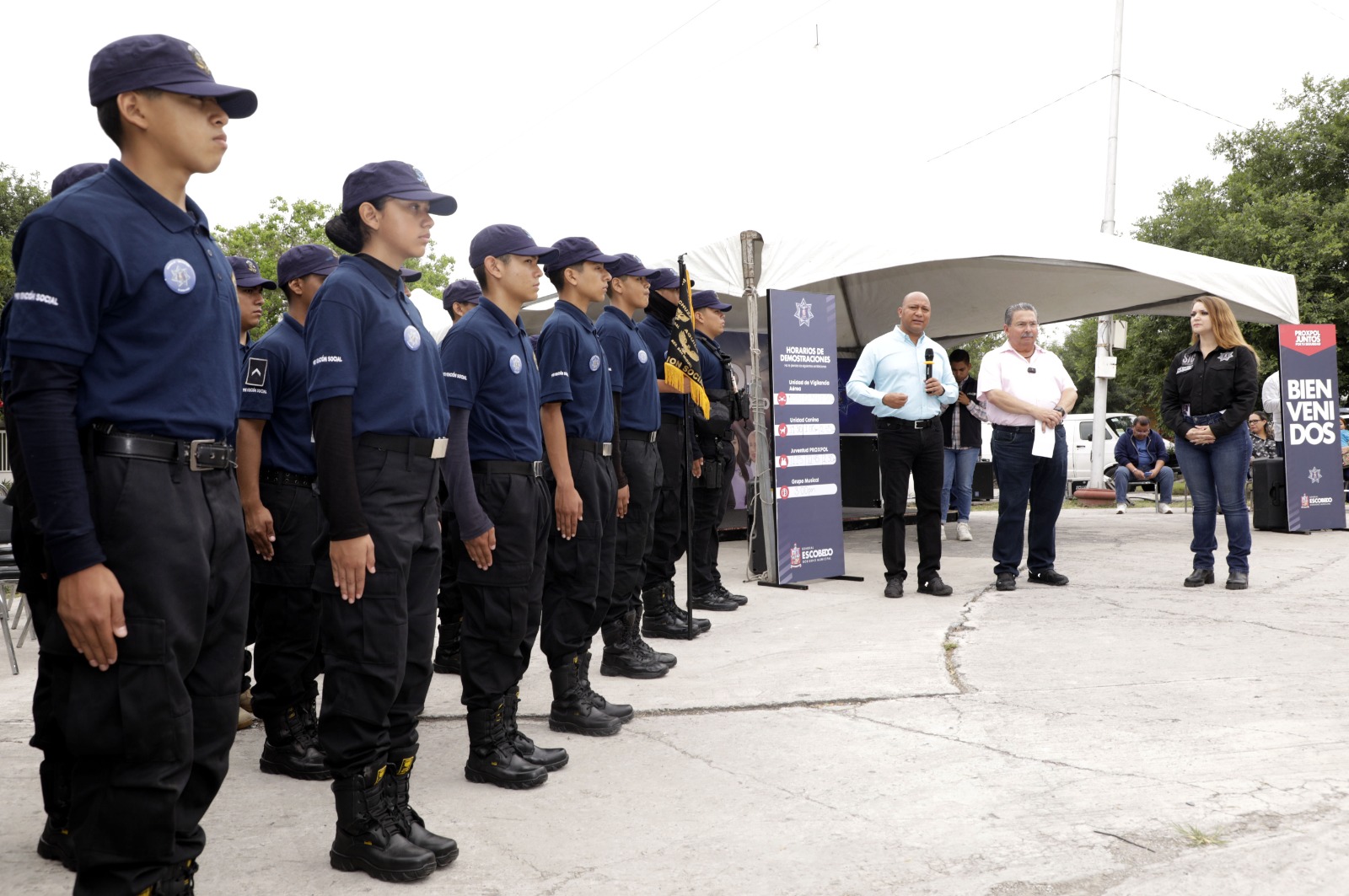 Arranca Escobedo programa de acercamiento de policía con ciudadanos