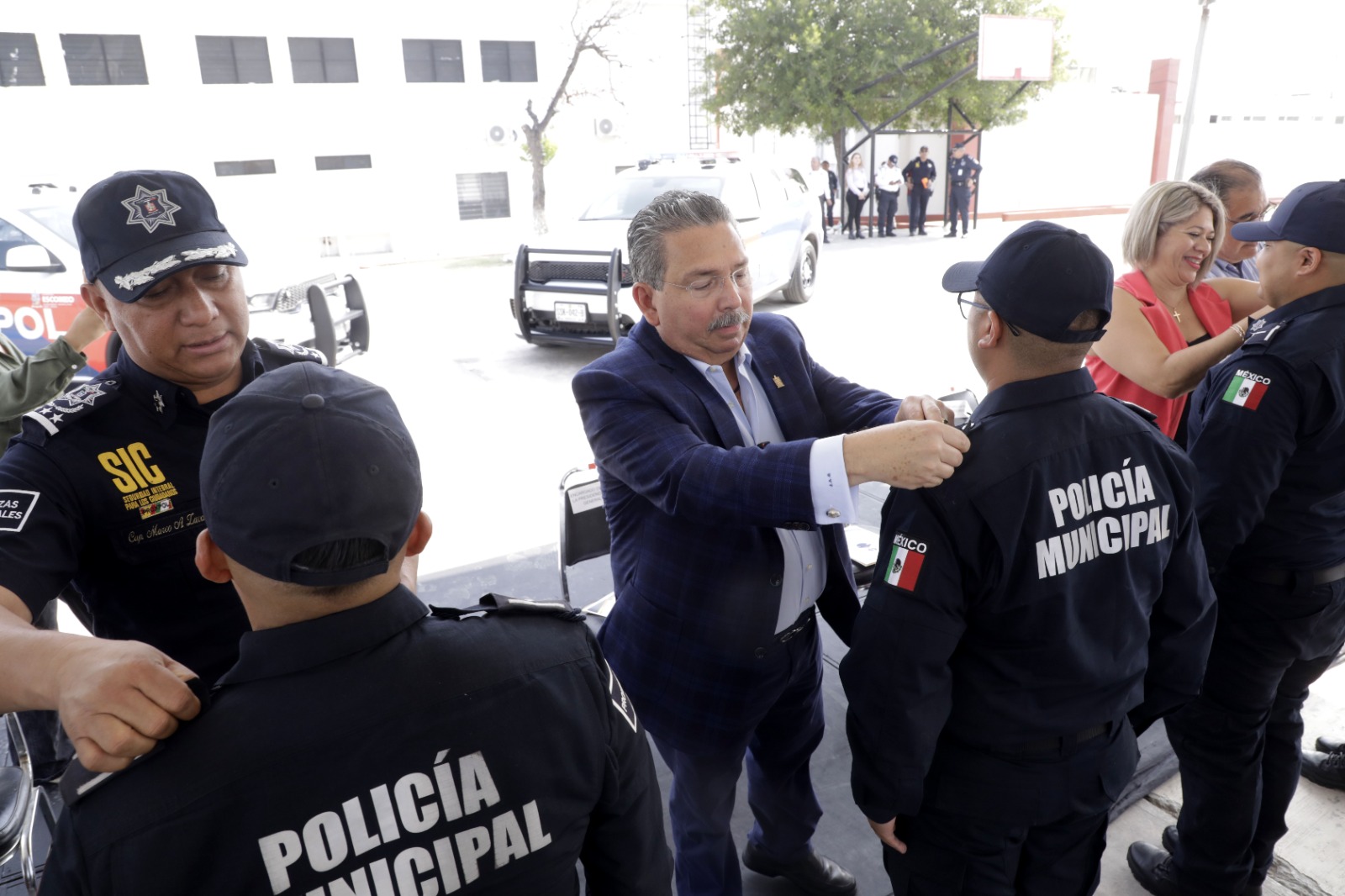 Gobierno de Escobedo le otorga ascenso a 34 policías