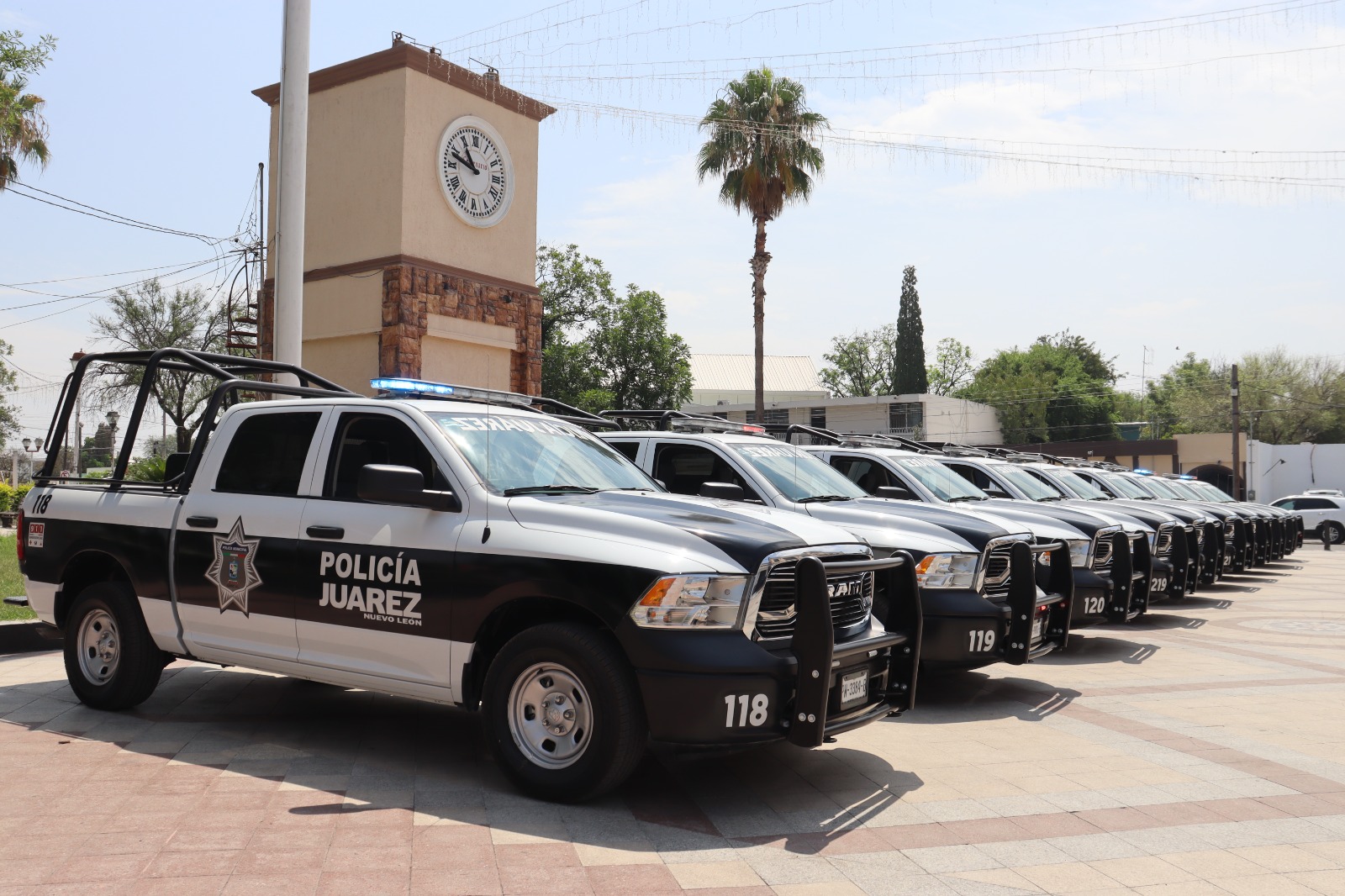 Refuerza Juárez seguridad con más unidades de Policía