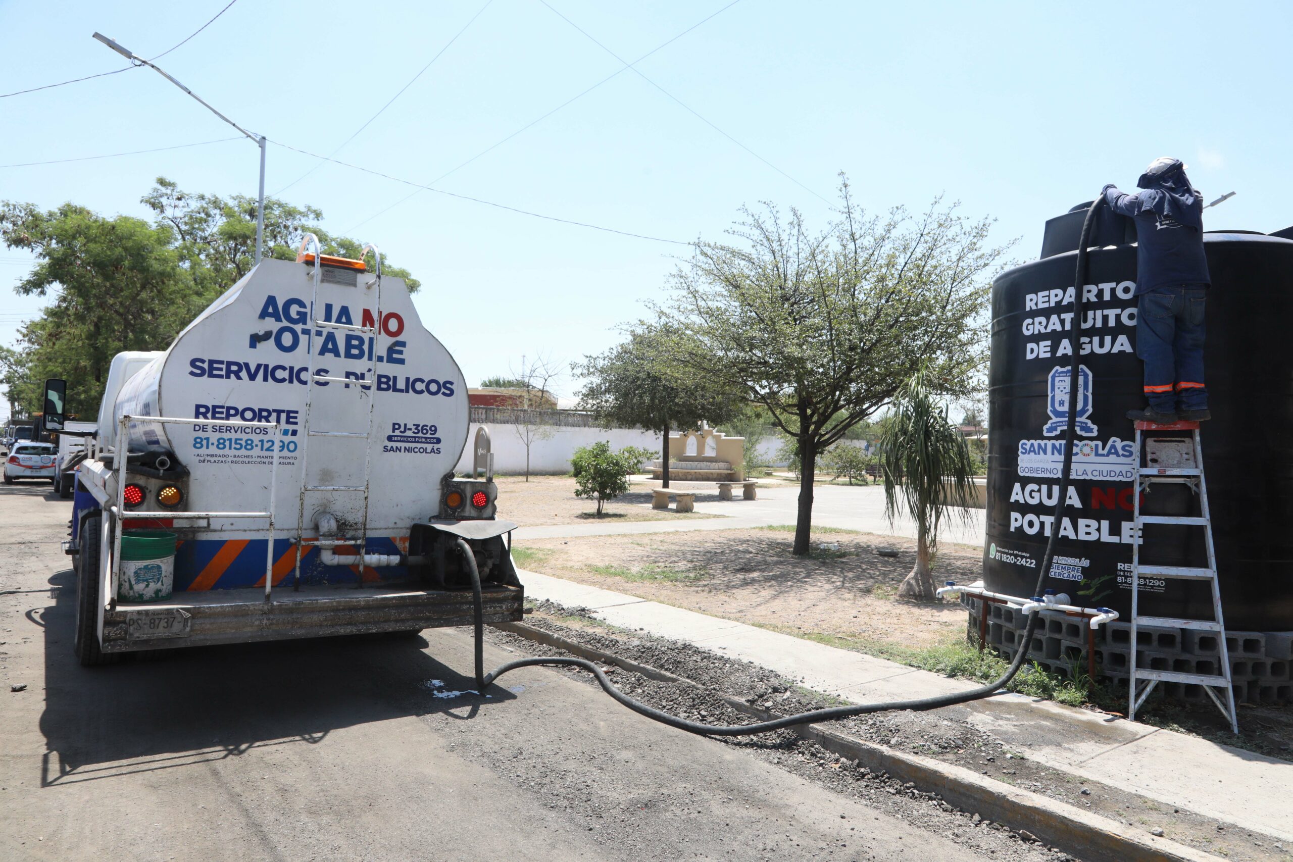 Prepara San Nicolás operativo por altas temperaturas