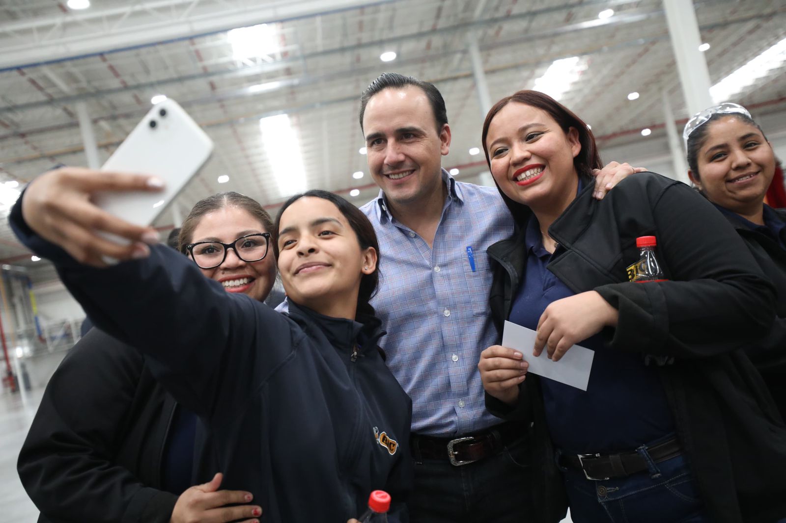 En Coahuila trabajamos en equipo por la estabilidad laboral: Manolo Jiménez