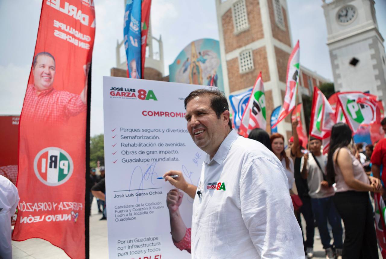 Arranca José Luis Garza Ochoa quinto eje de campaña “Infraestructura para todas y todos”