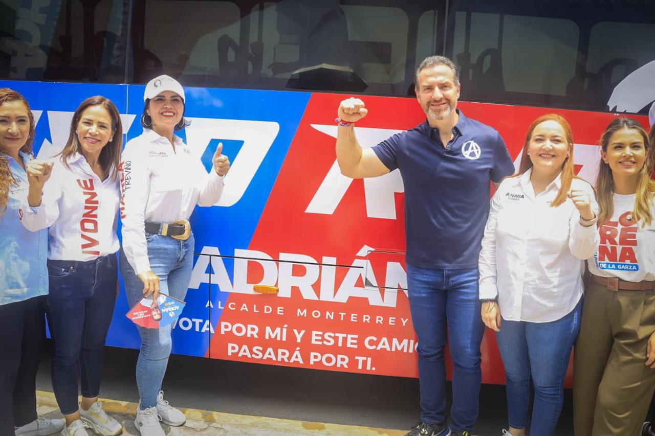 Presenta Adrián de la Garza programa de transporte gratuito “Regio Ruta”