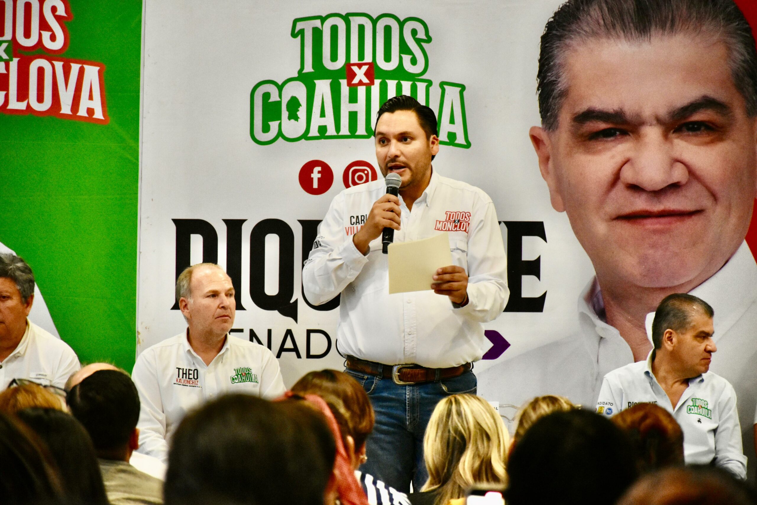 Votar por el PRI para mejores apoyos al sector salud:Carlos Villarreal