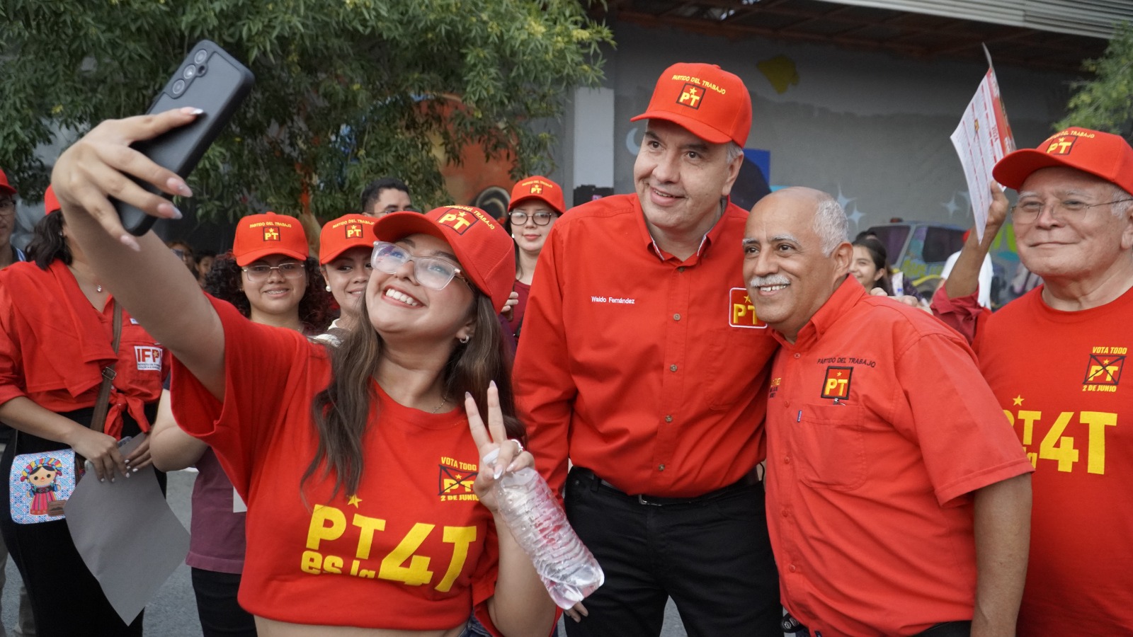 “Llegará la 4T a Nuevo León” Waldo Fernández y Judith Díaz
