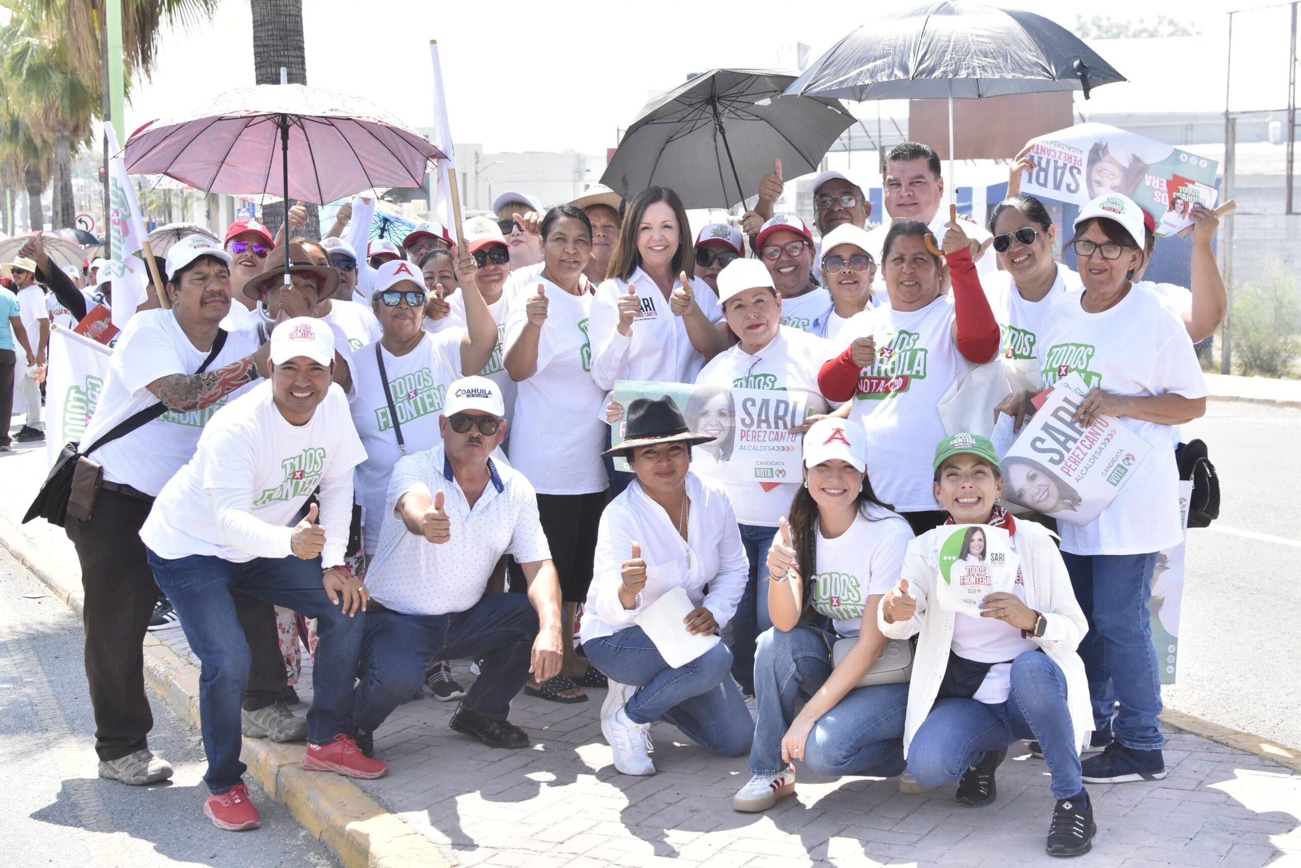 Realiza Sari Pérez Cantú megracrucero en Blvd Ejército Mexicano