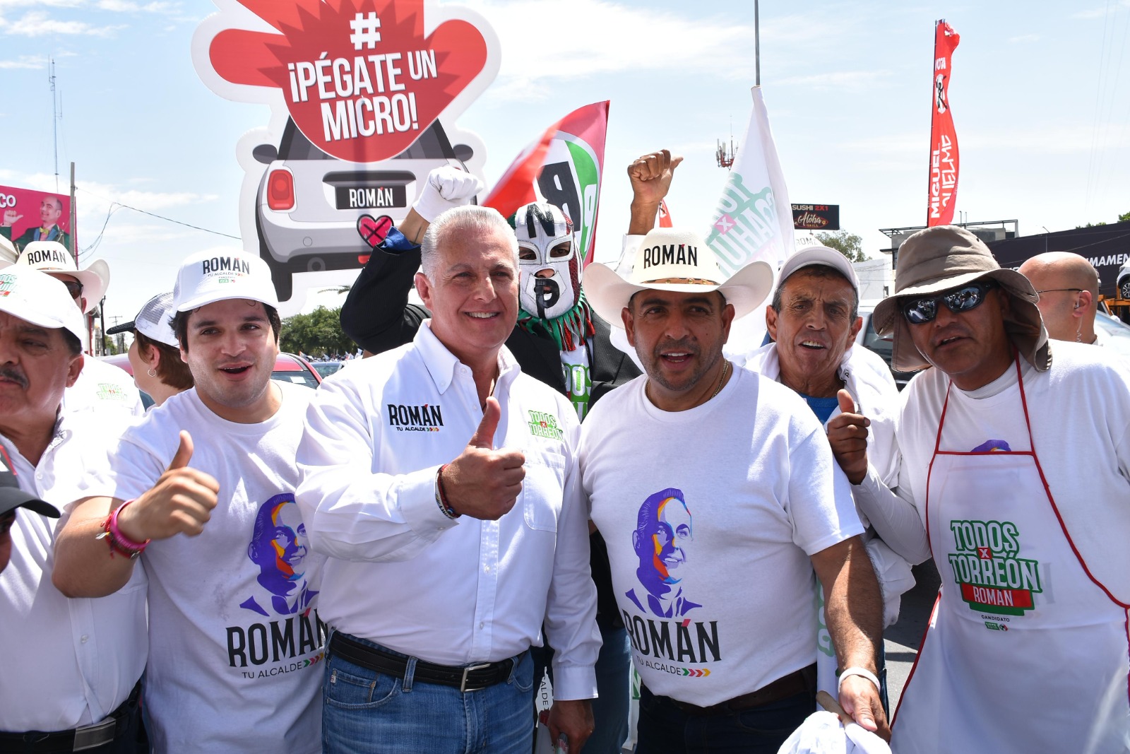 “El 2 de junio el PRI gana, Román gana y Torreón gana” Roman Cepeda