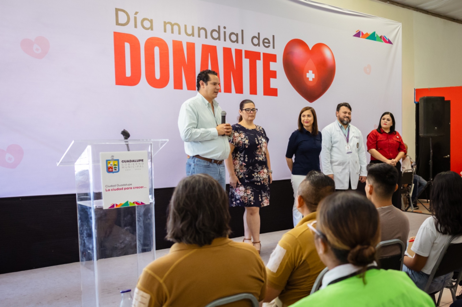 Conmemora Guadalupe Día Mundial del Donante de Sangre