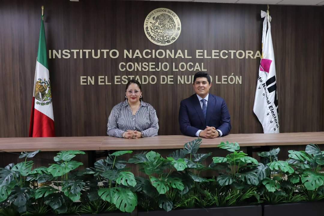 Se reúnen Fiscal Electoral y la Consejera Presidenta del INE en Nuevo León