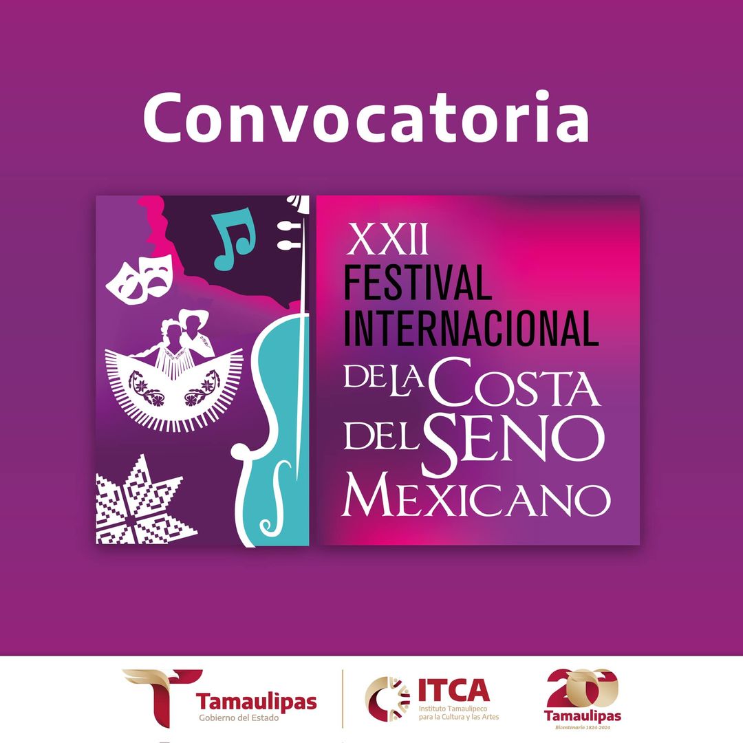 Invitan a unirse al XXII Festival Internacional de la Costa del Seno Mexicano