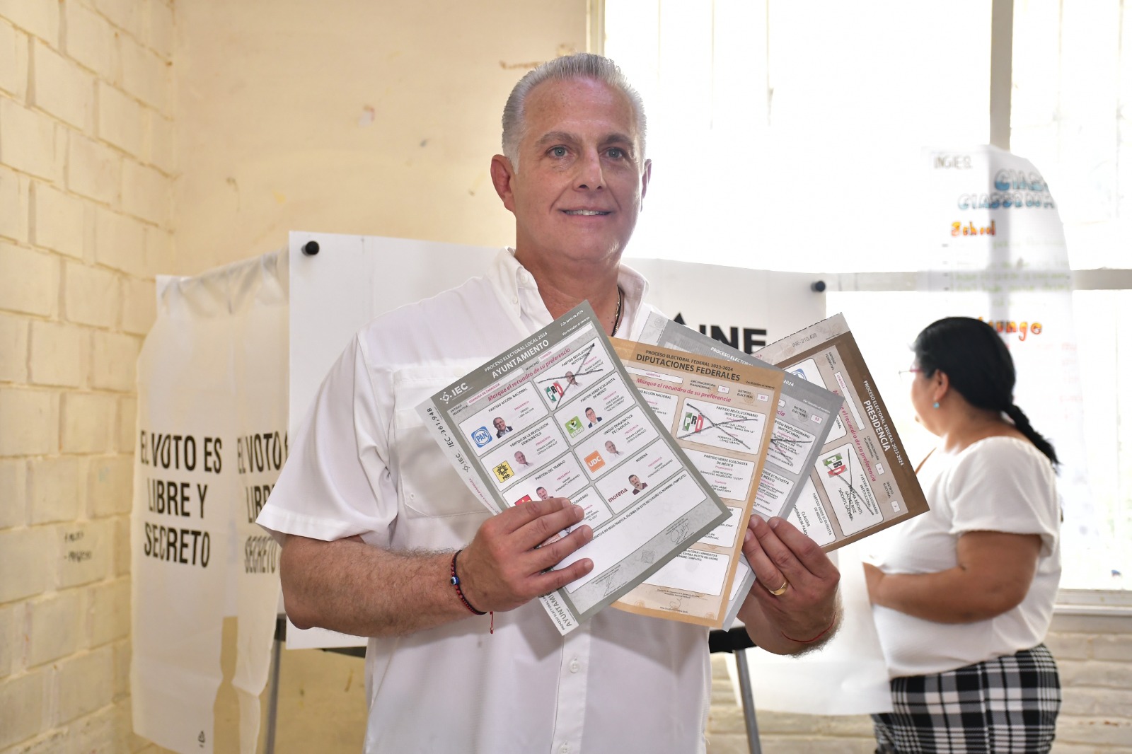 “Vamos por una jornada democrática en paz en Torreón” Roman Cepeda