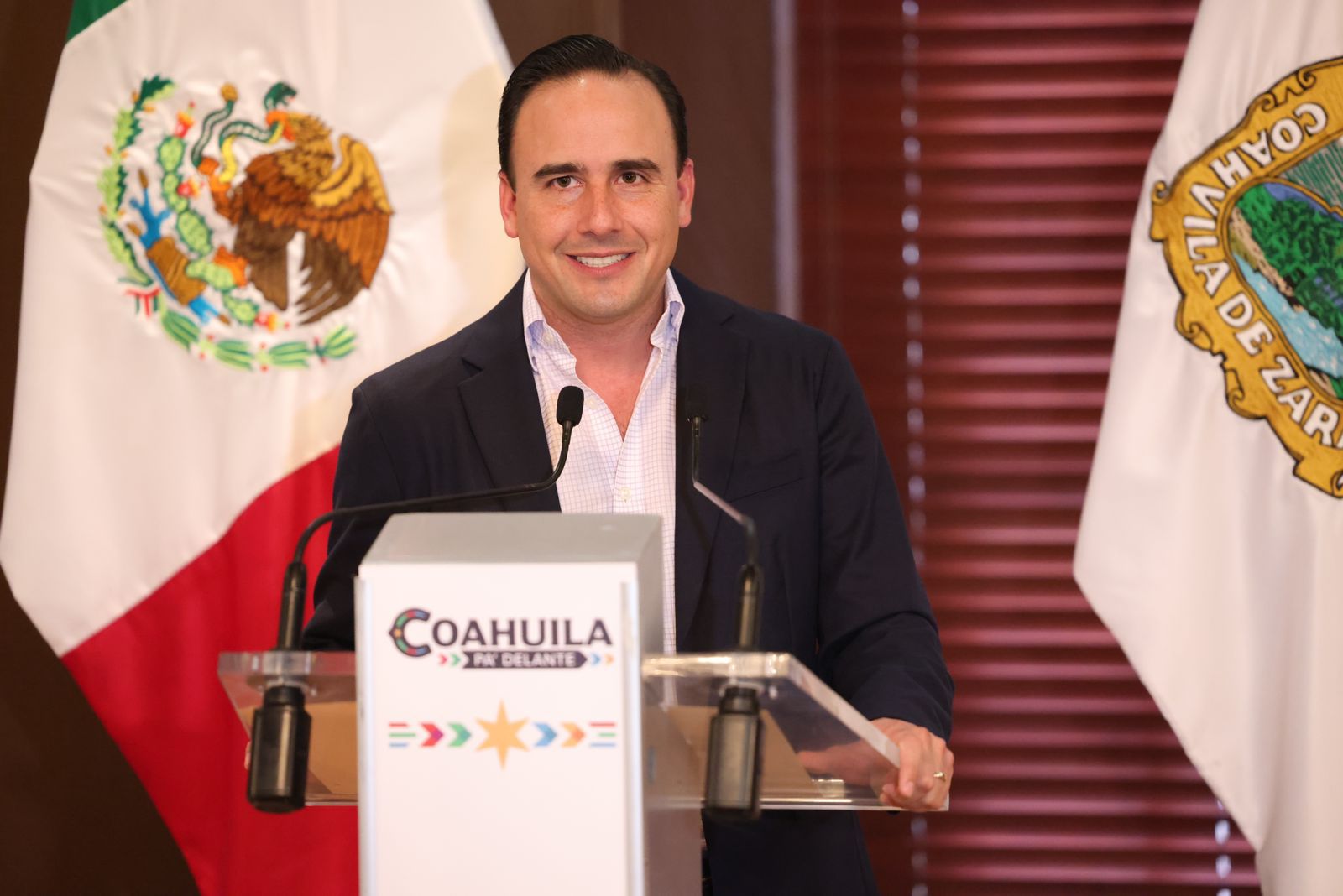 Coahuila avanza a pasos de gigante: Gobernador Manolo Jiménez