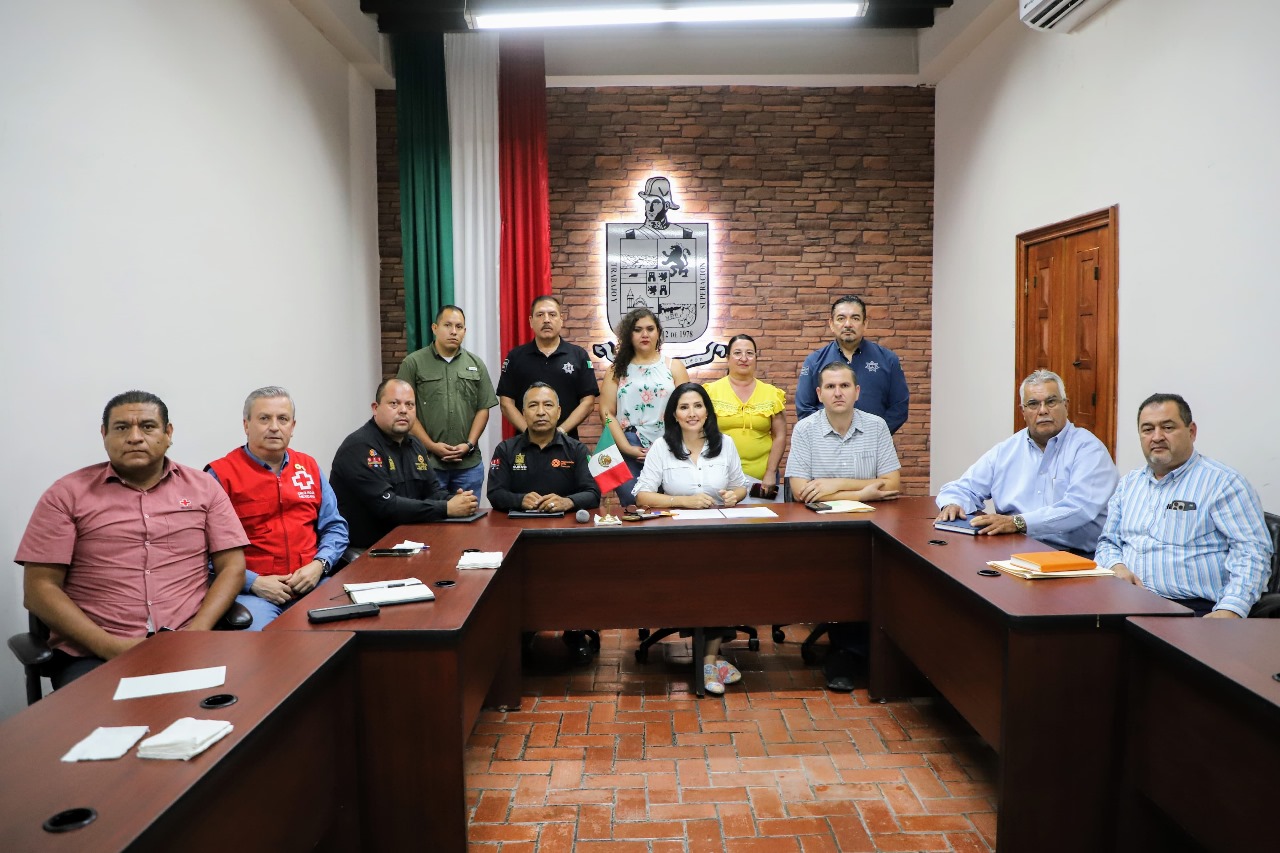 Allende entra en sesión permanente del Comité Municipal de Protección Civil