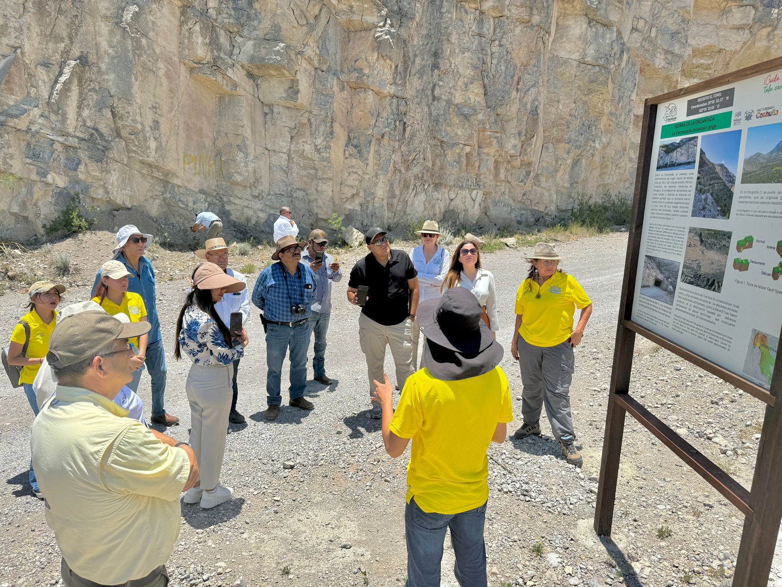 Impulsa Coahuila proyecto de geoparque mundial en Múzquiz