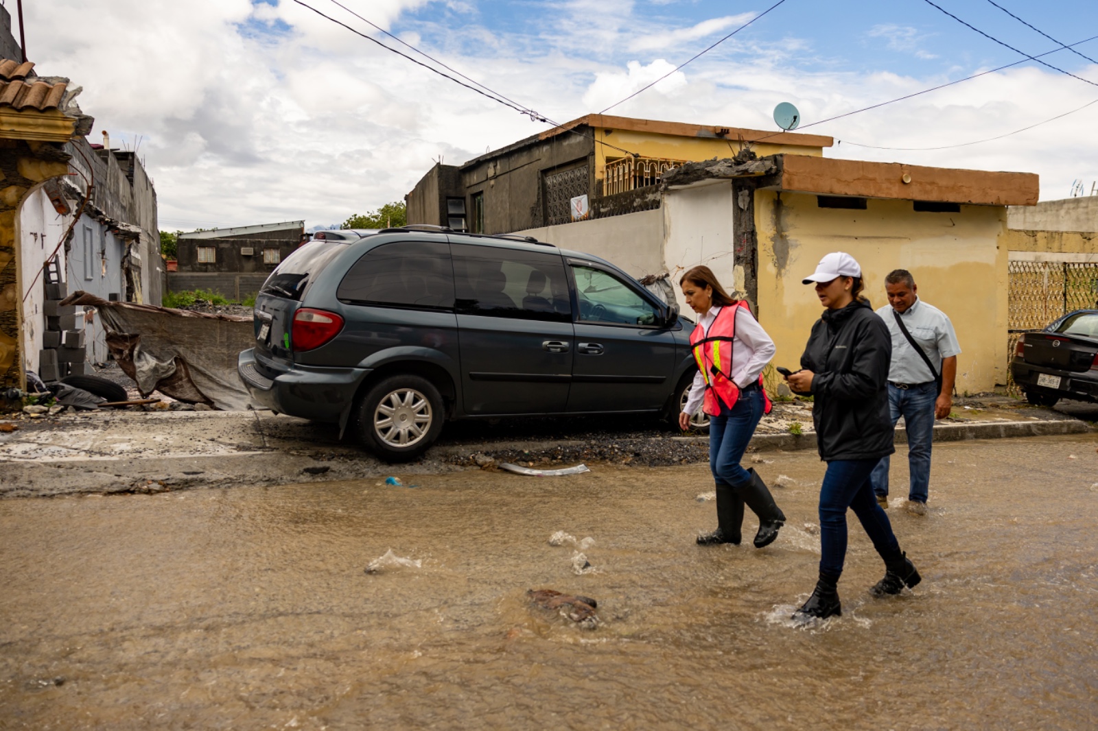 Continúa Guadalupe con acciones preventivas ante posible lluvia del domingo