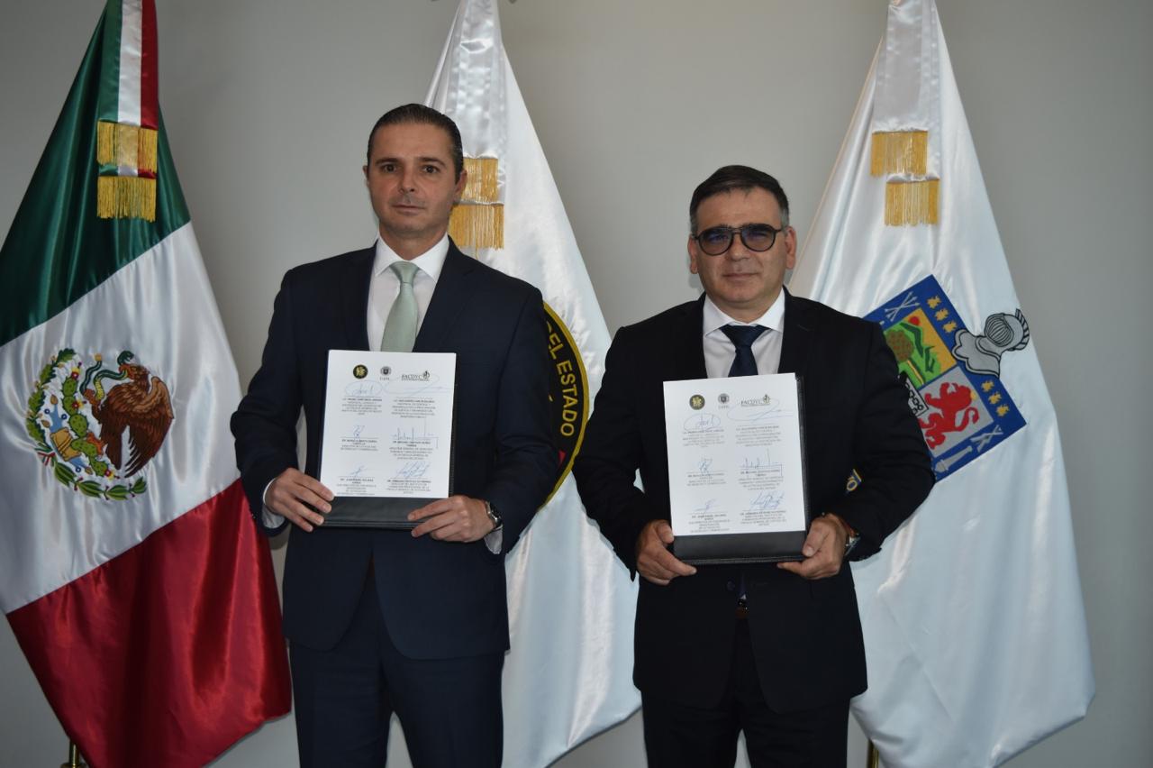 Firman FACDyC y Fiscalía de Nuevo León convenio de colaboración